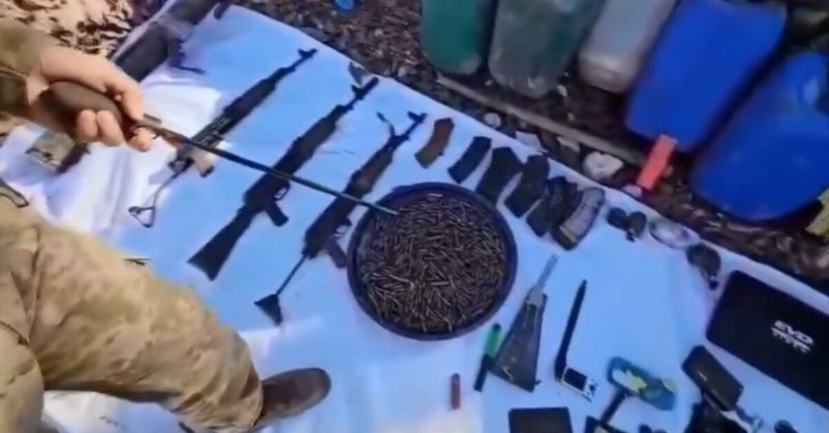 MSB: Pençe-Kilit bölgesinde silah ve mühimmat ele geçirildi