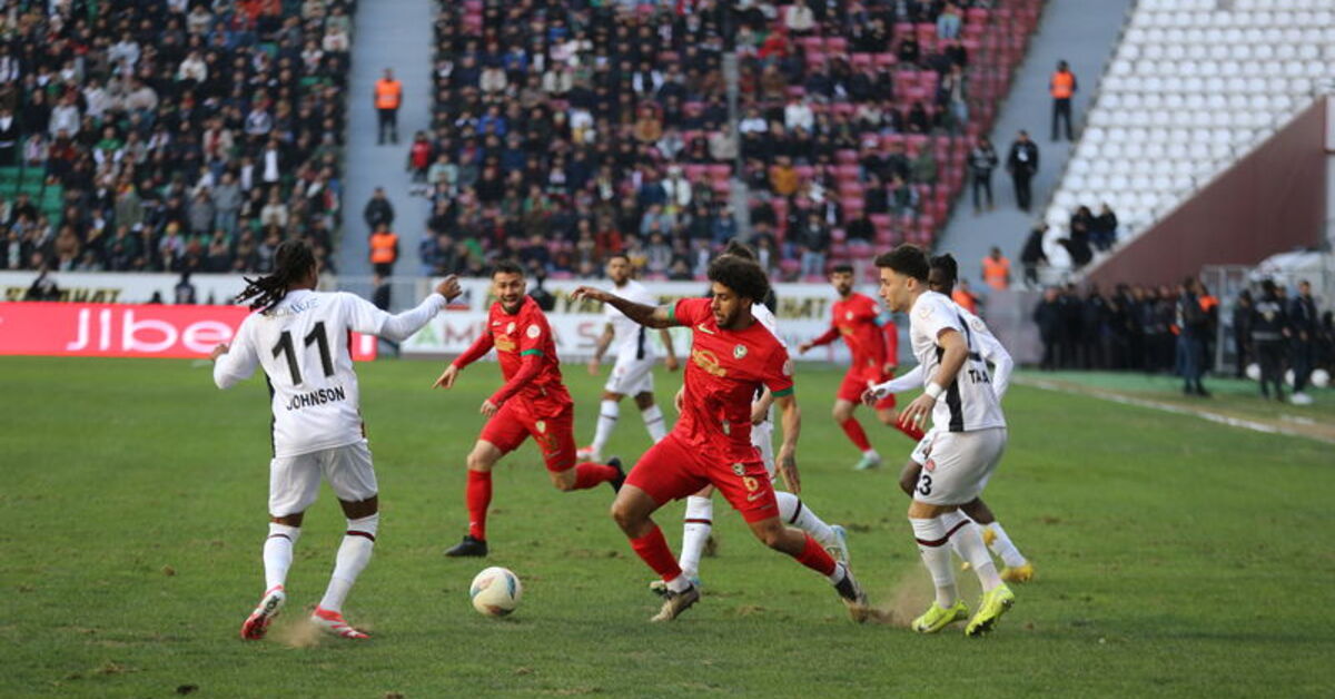 Amed SK: 1 – Fatih Karagümrük: 1 | MAÇ SONUCU