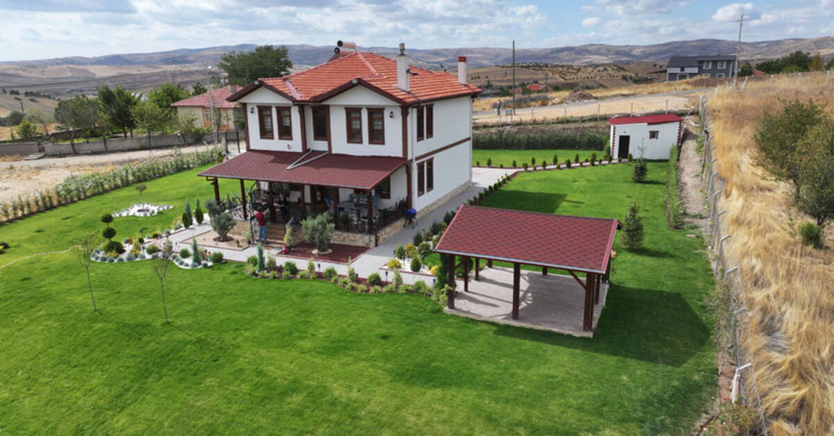 ABB’nin “Başak Projesi” kapsamında 98 köy evi teslim edildi