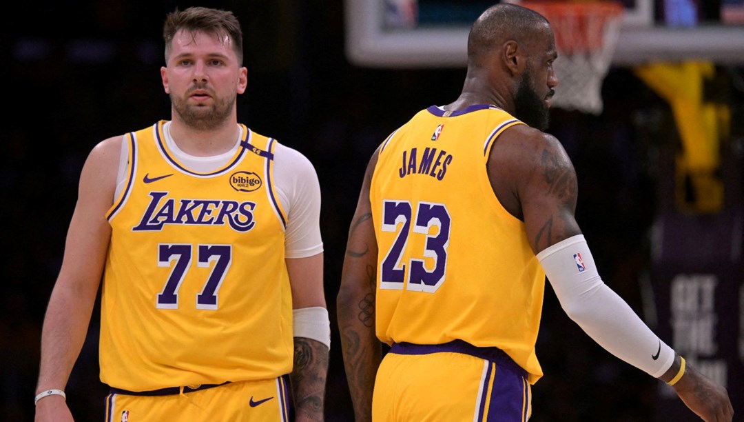 NBA’de Lakers, Doncic’in forma giydiÄi ilk maÃ§ta Jazz’Ä± maÄlup etti:Â 14 sayÄ±, 5 ribaunt, 4 asist!